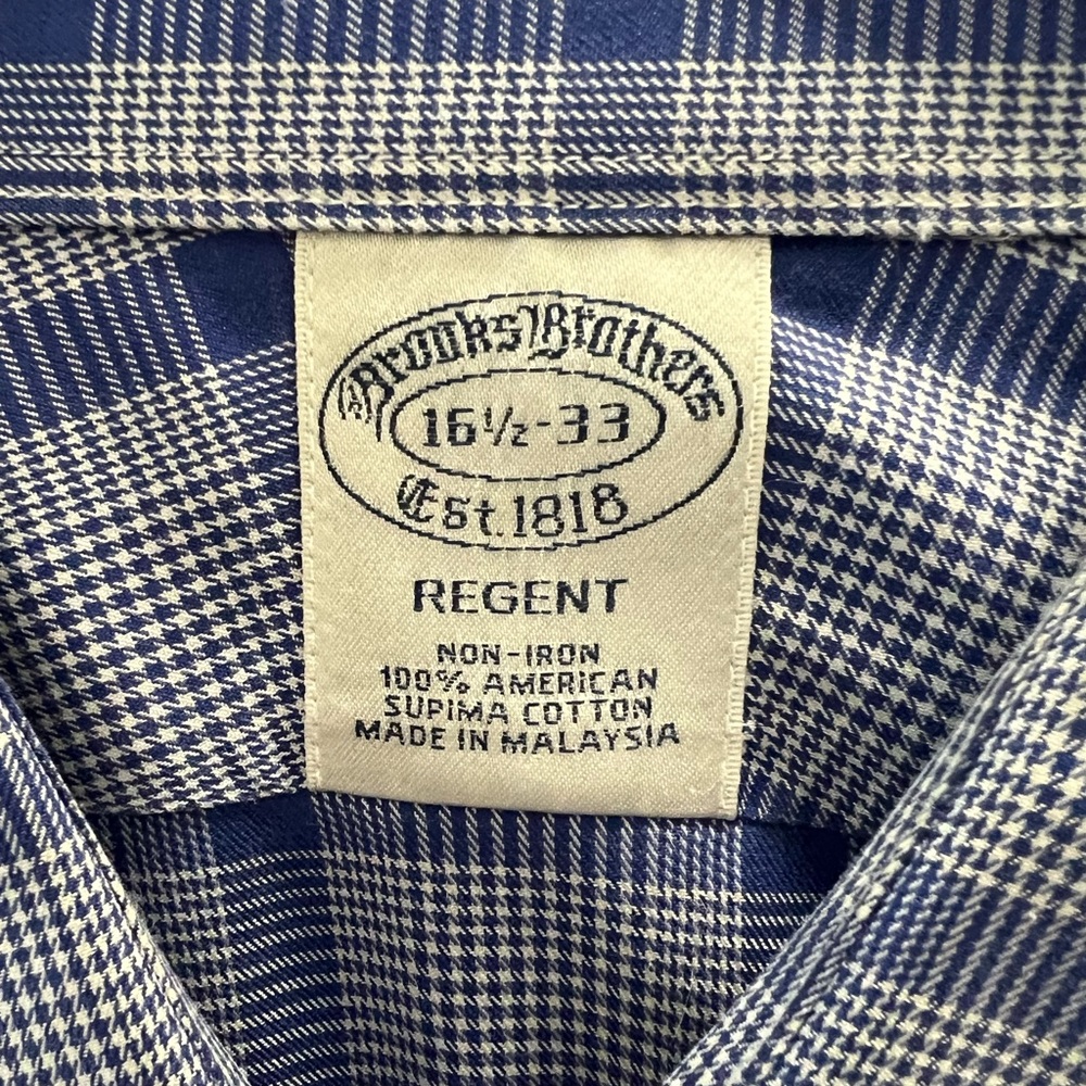 Brooks brothers men’s dress shirt - 16.5 / 33